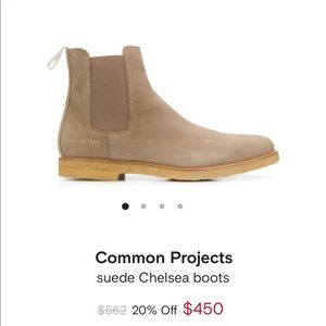 Common project Chelsea boots